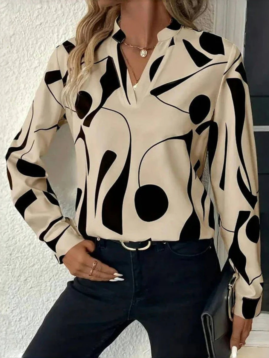 Comfysol Vintage Casual Blouse