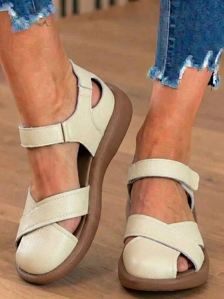 Orthopedic Cross-Strap Comfort Sandals