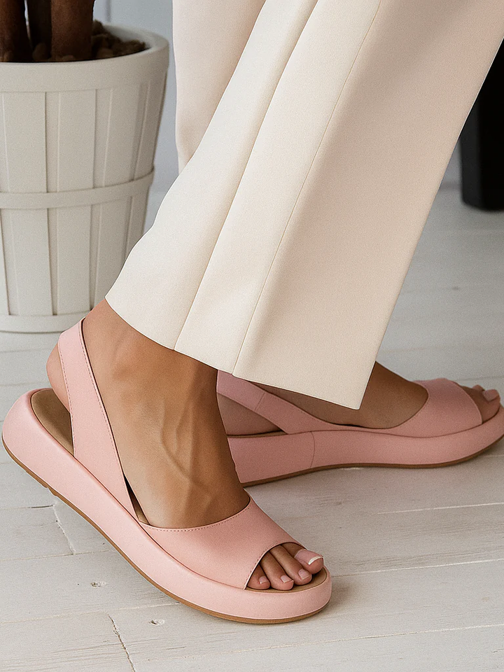 Classic Leather Slide Sandals
