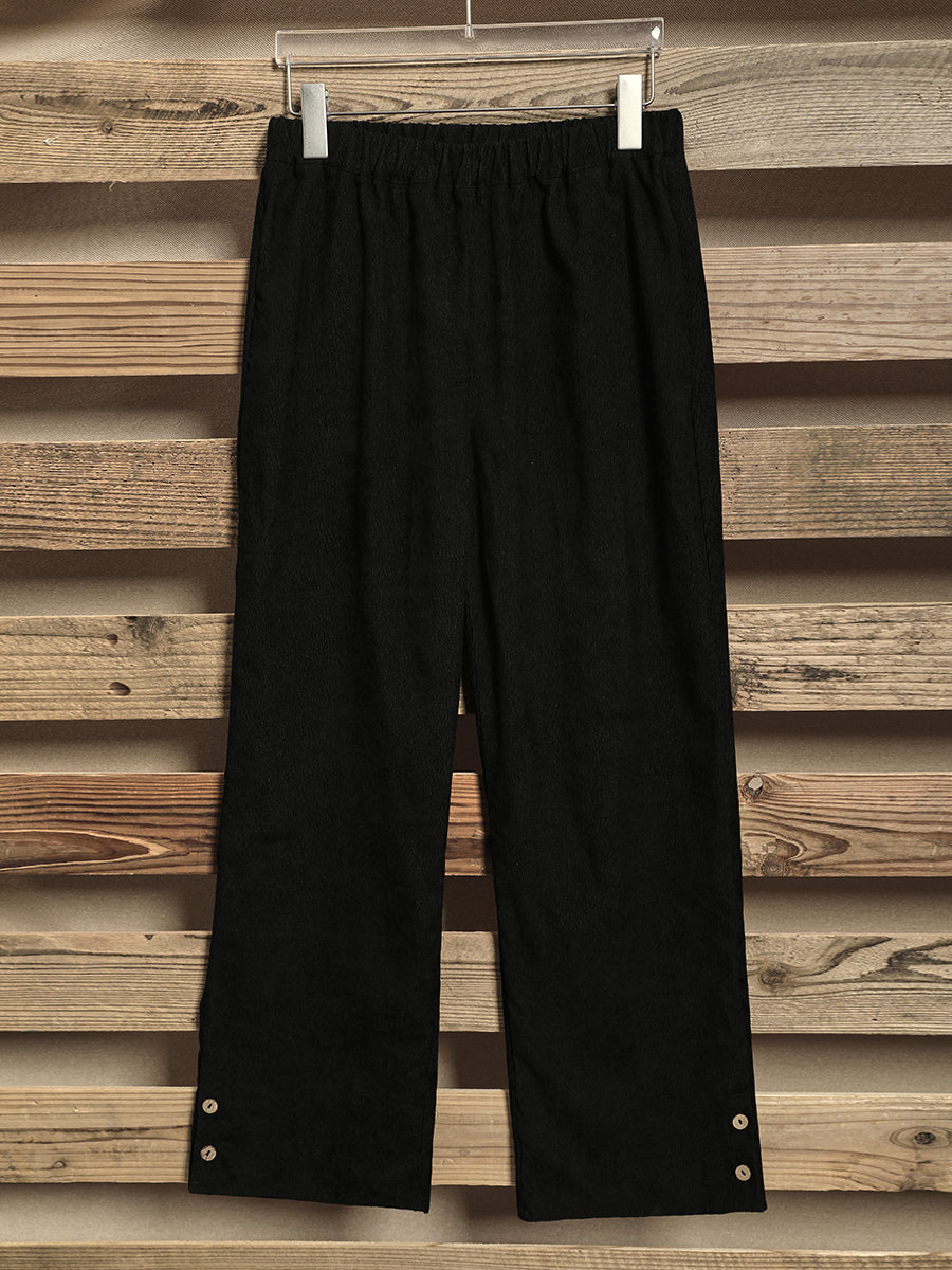 Comfysol Easy Separates Wide-Leg Pants