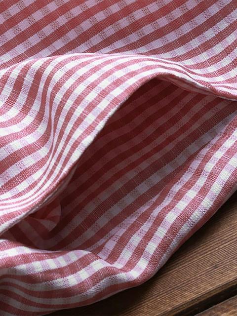 Comfysol Short Sleeve Round Neck Plaid Casual Summer Two Piece Maxi Dress