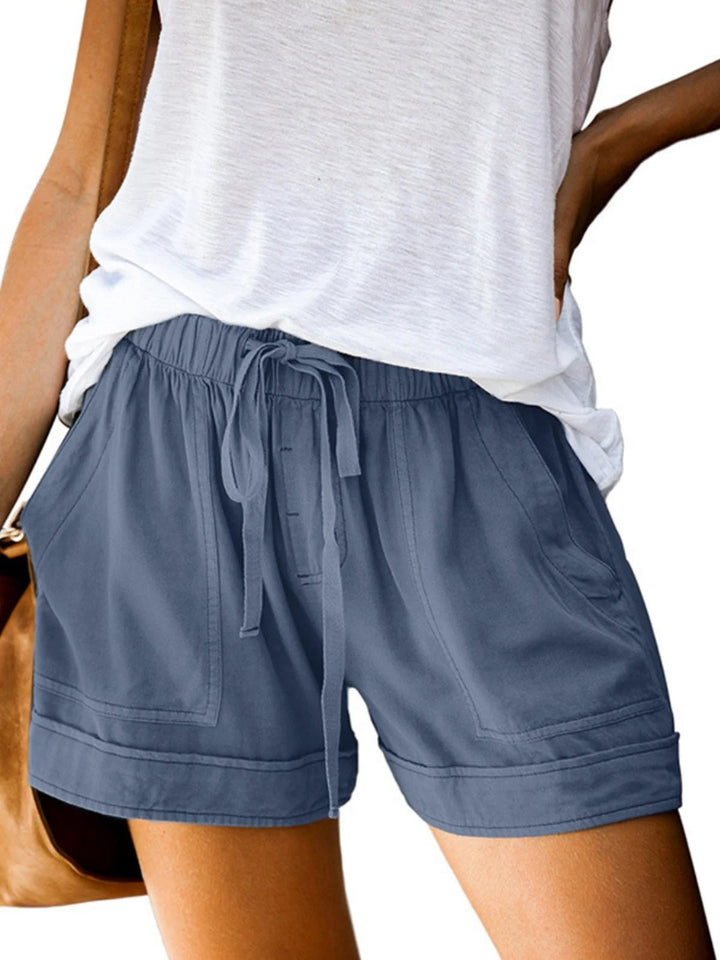 Comfysol Summer Casual Plain Shorts