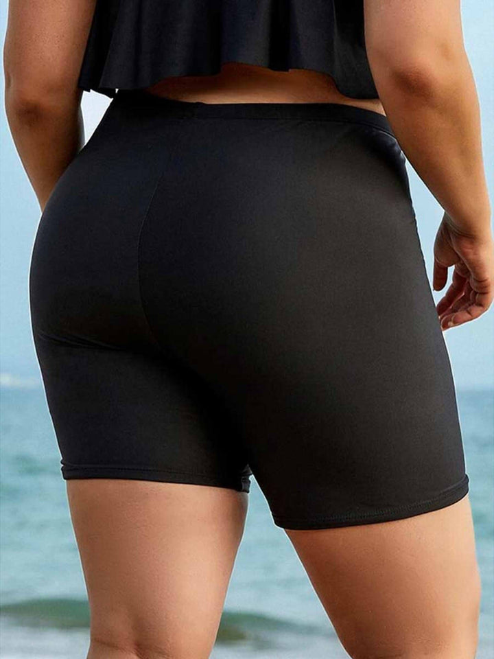 Comfysol Chlorine Resistant Long Bike Short Swim Bottom