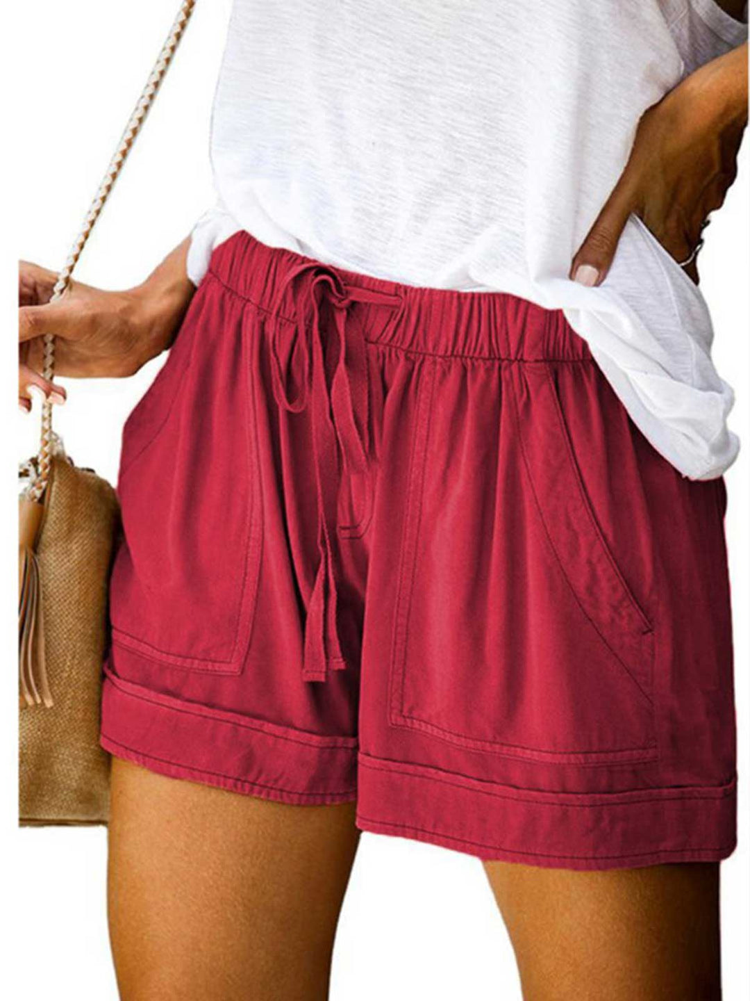 Comfysol Summer Casual Plain Shorts