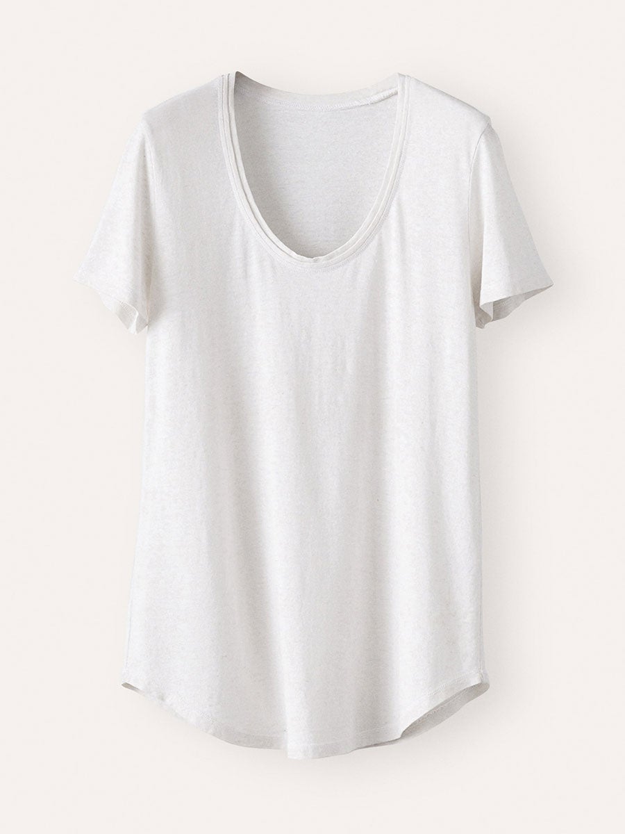 Comfysol Solid Color Round Neck Casual Blouse