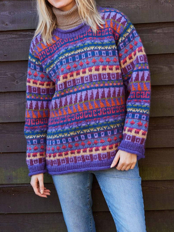 Comfysol Women's Bright Jumper Festival Sweater