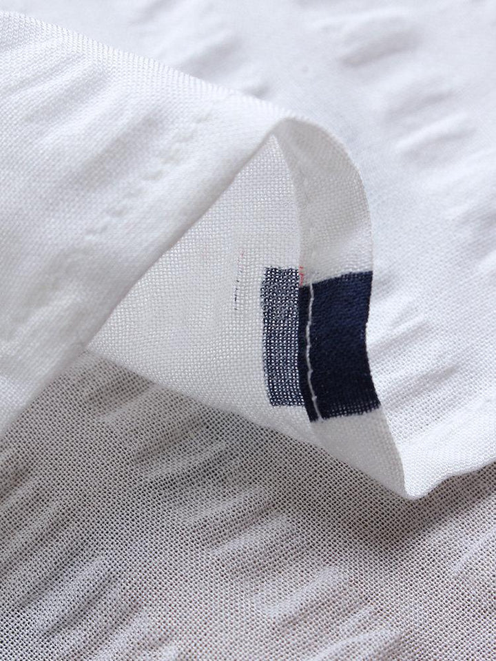 Comfysol Short Sleeve Geometric Print Casual T-shirt