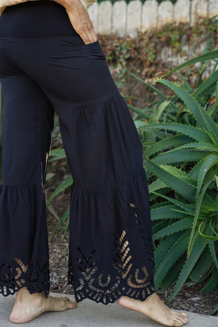 Eyelet Bell Bottom
