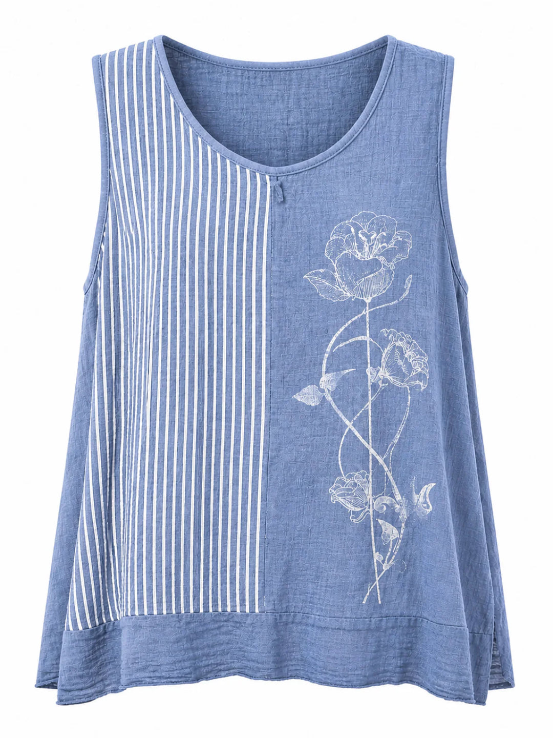Green Sparkle Floral Top Matilda