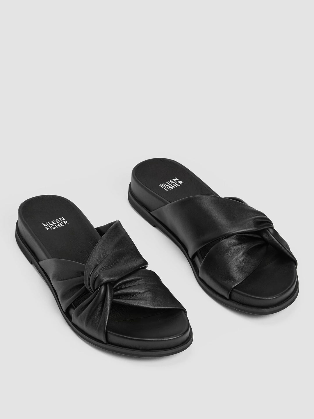 Leather Wedge Sandal