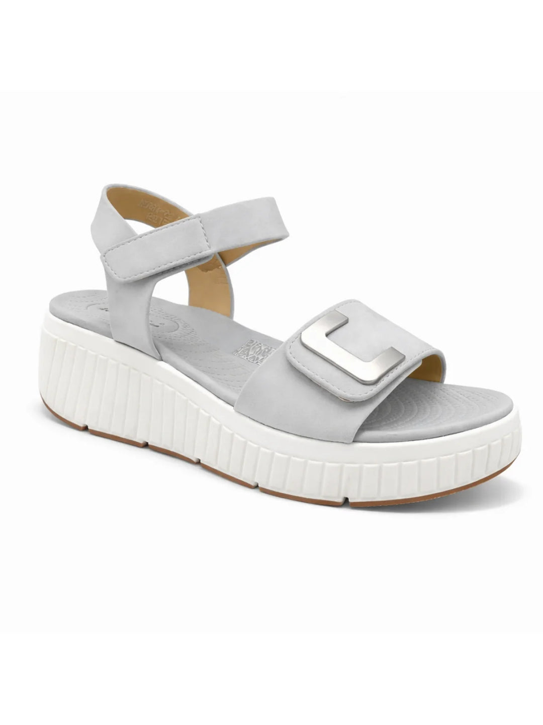 Stone Comfort Platform Sandals