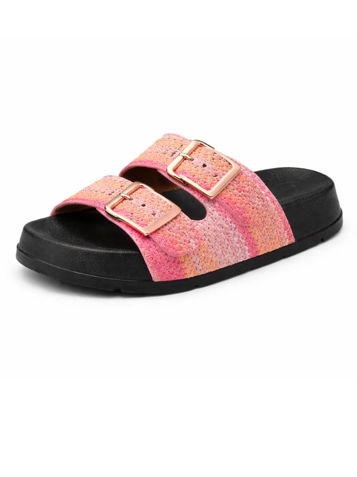 Double Buckle Comfort Sliders