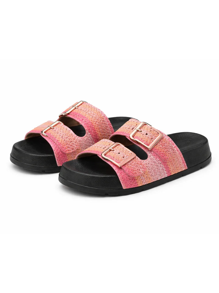 Double Buckle Comfort Sliders