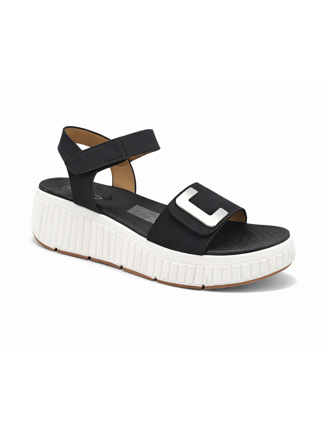 Stone Comfort Platform Sandals