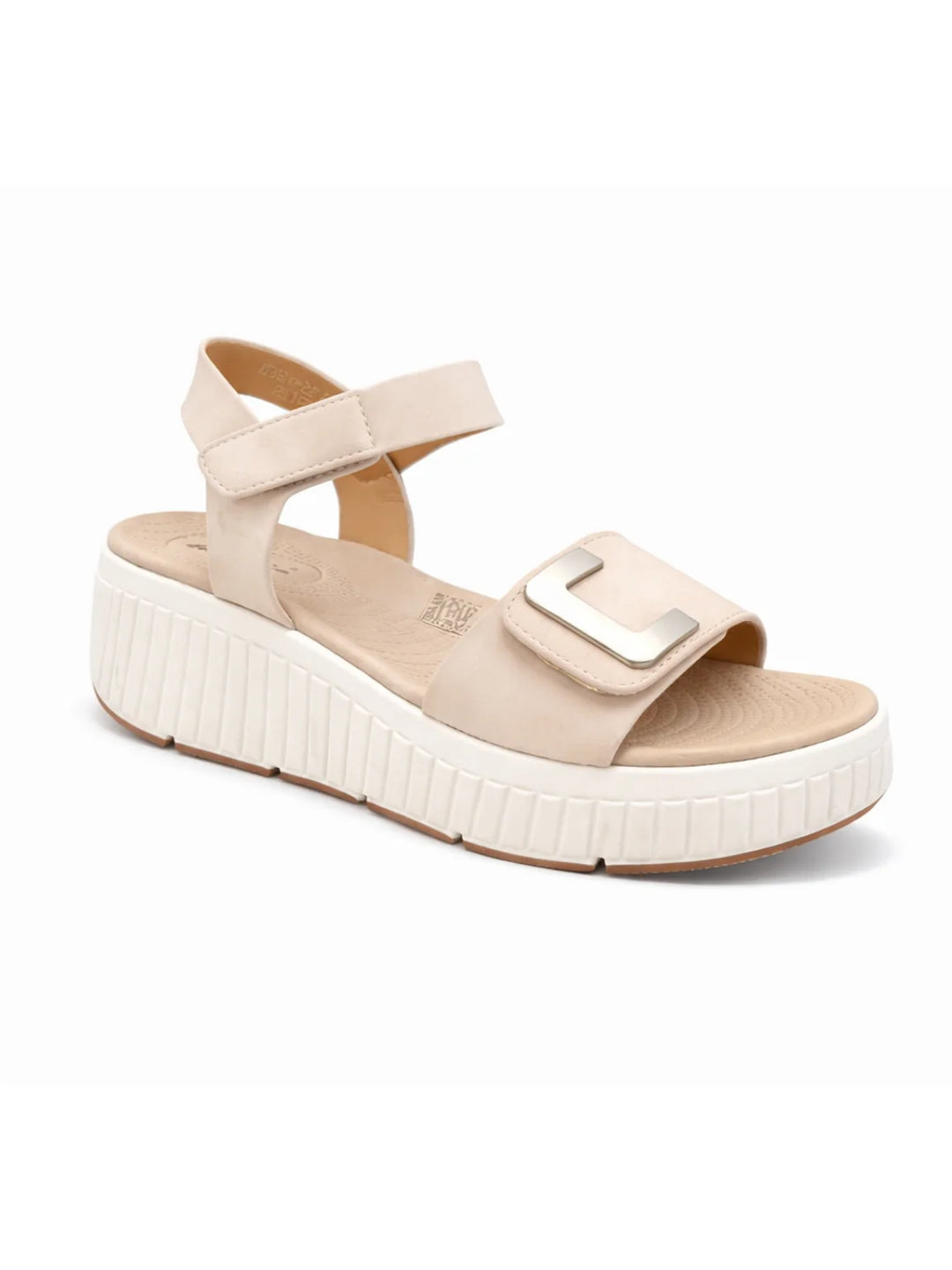 Stone Comfort Platform Sandals