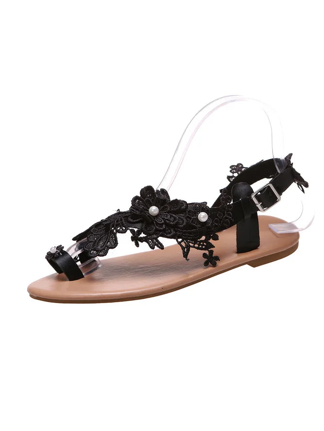 Summer Floral Lace Boho Sandal