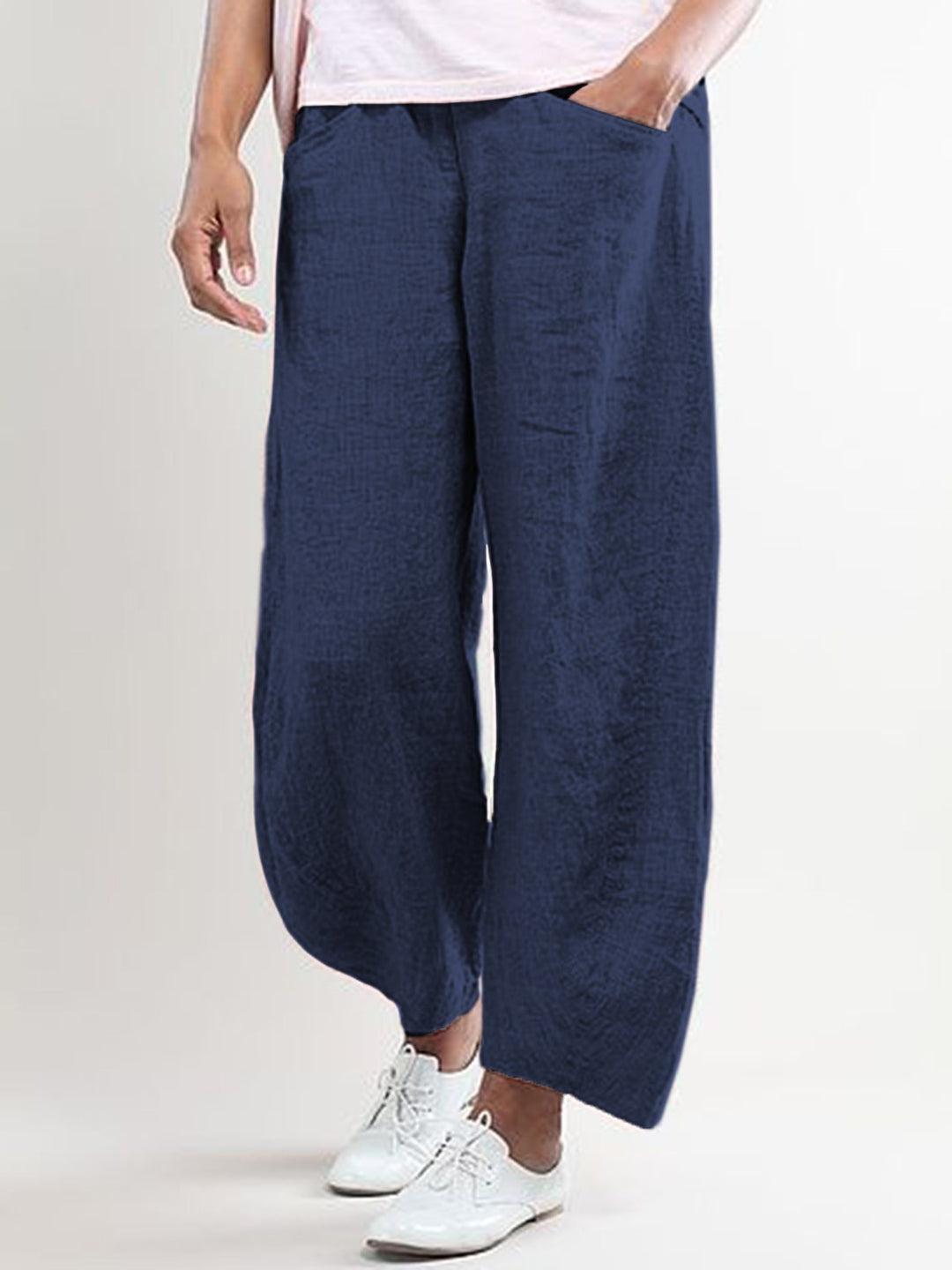 Comfysol Summer Pockets Shift Casual Capri Pants