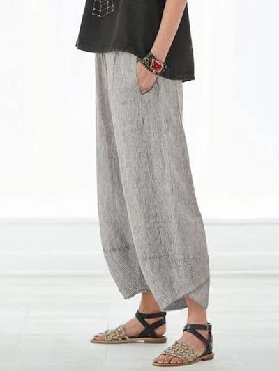 Comfysol Pockets Casual Shift Pants