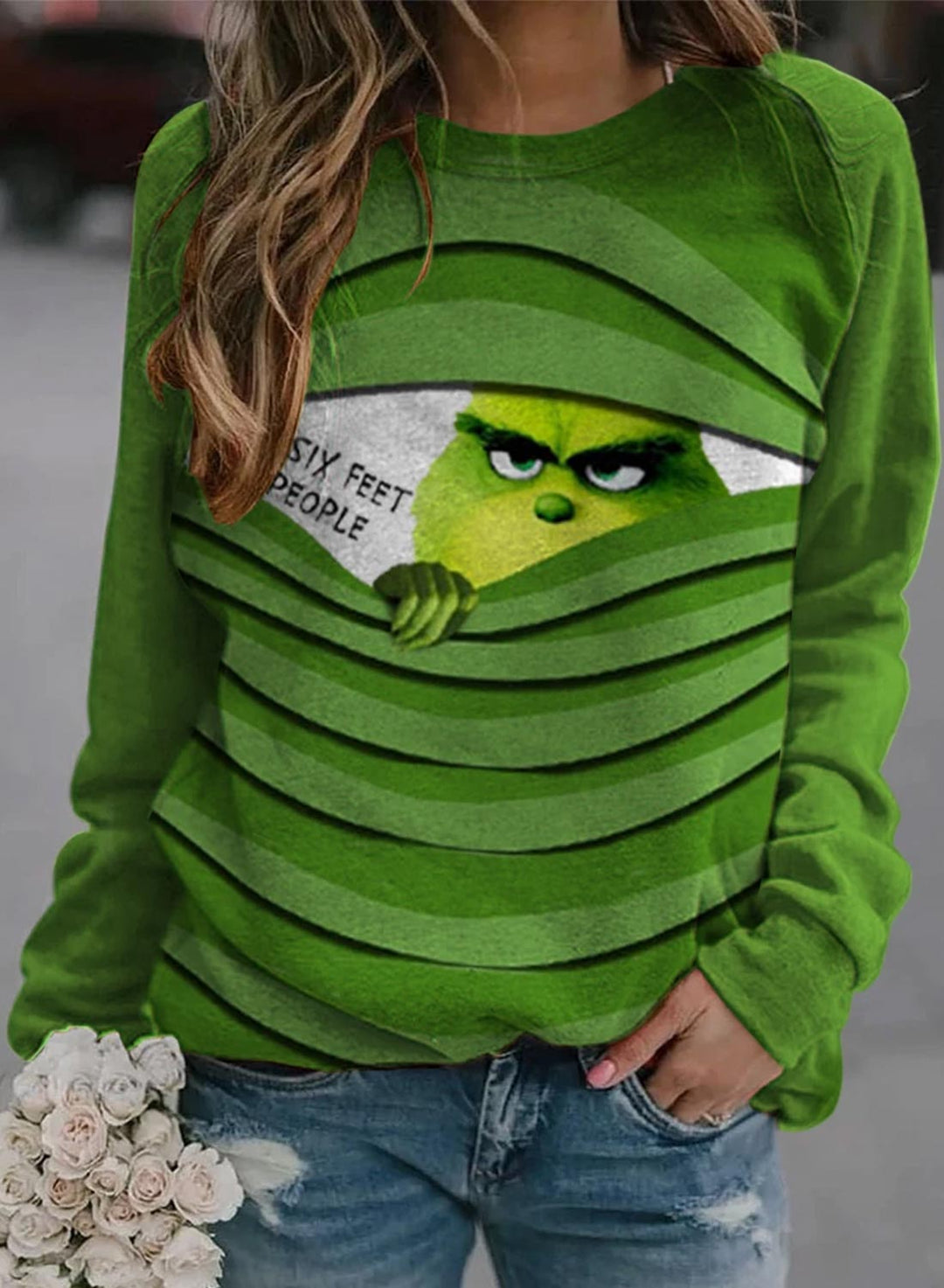 Comfysol Fashion Long Sleeve Casual Sweatshirt