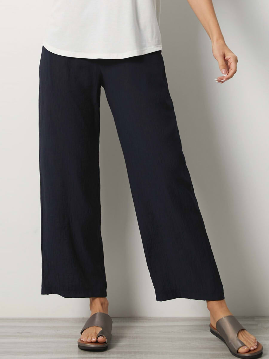 Comfysol Summer Breeze Pull-On Crinkle Gauze Pants
