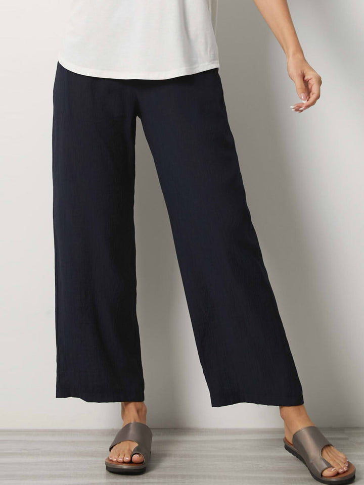 Comfysol Summer Breeze Pull-On Crinkle Gauze Pants