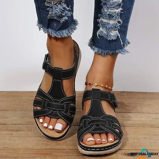 Vintage Autumn Comfort Sandals
