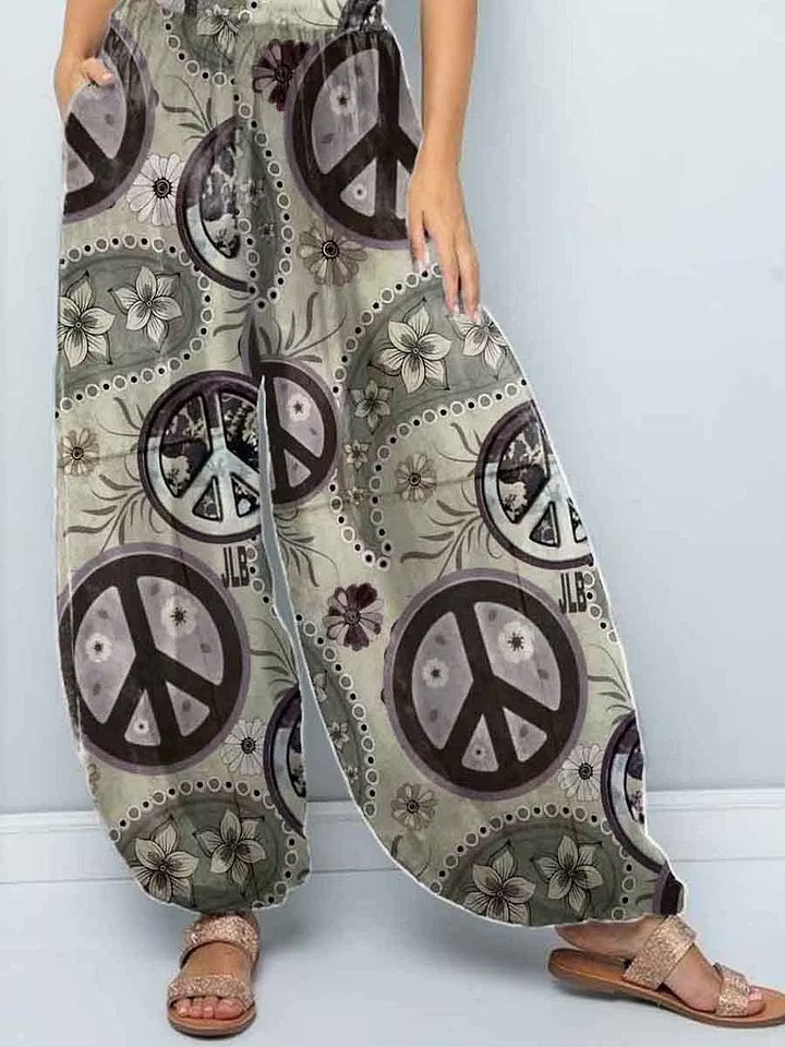 Women’s Vintage Hippie Harem Pants