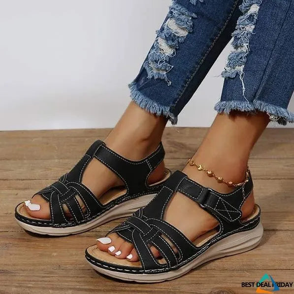 Vintage Autumn Comfort Sandals