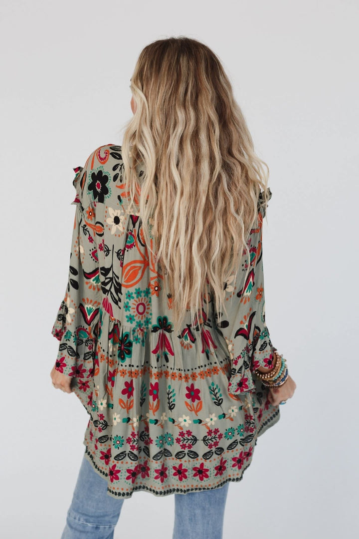 Floral Print Tunic
