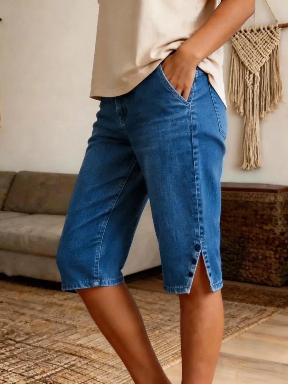 Women's Casual Fashion Denim Shorts