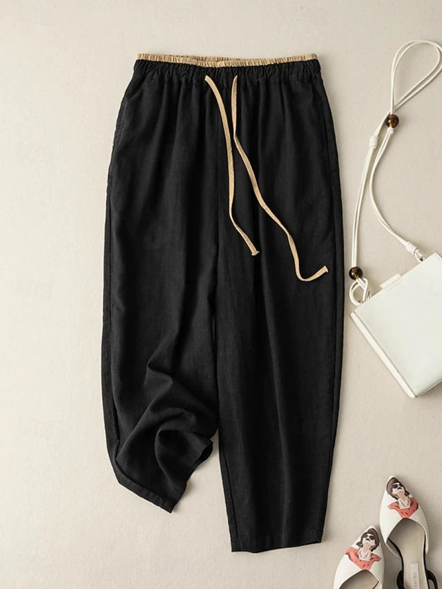 Women's Summer Loose Fit Casual Long Pants