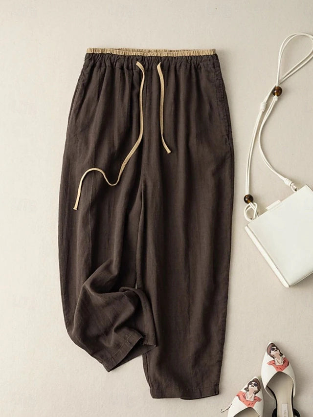 Women's Summer Loose Fit Casual Long Pants