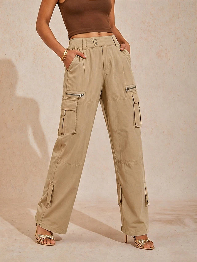 Pure cotton material for great comfort, classic solid design with practical pockets, ideal for daily wear and light sports.