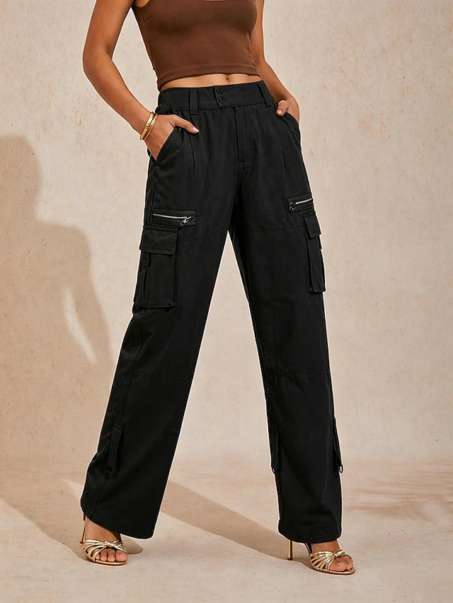 Pure cotton material for great comfort, classic solid design with practical pockets, ideal for daily wear and light sports.