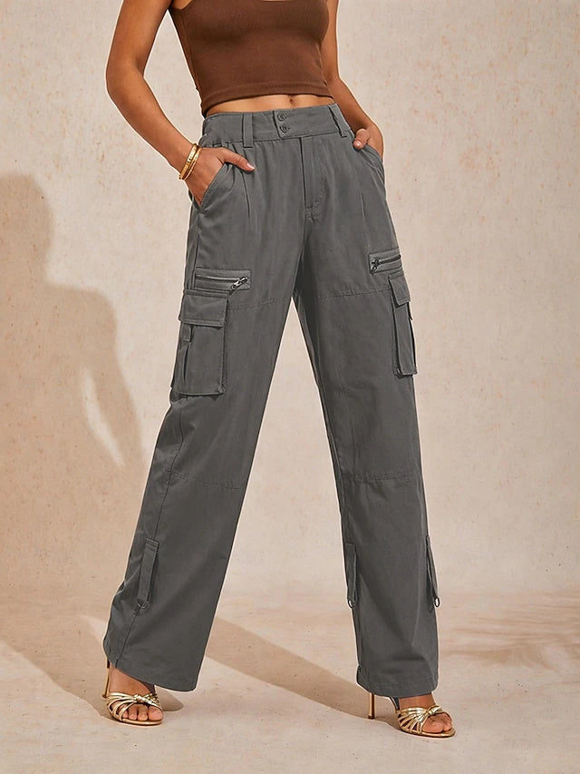 Pure cotton material for great comfort, classic solid design with practical pockets, ideal for daily wear and light sports.