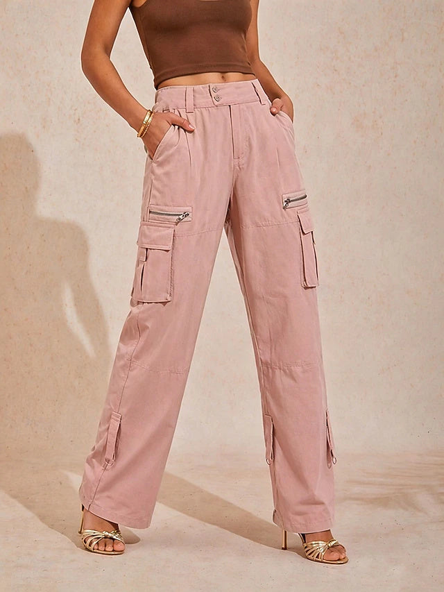 Pure cotton material for great comfort, classic solid design with practical pockets, ideal for daily wear and light sports.