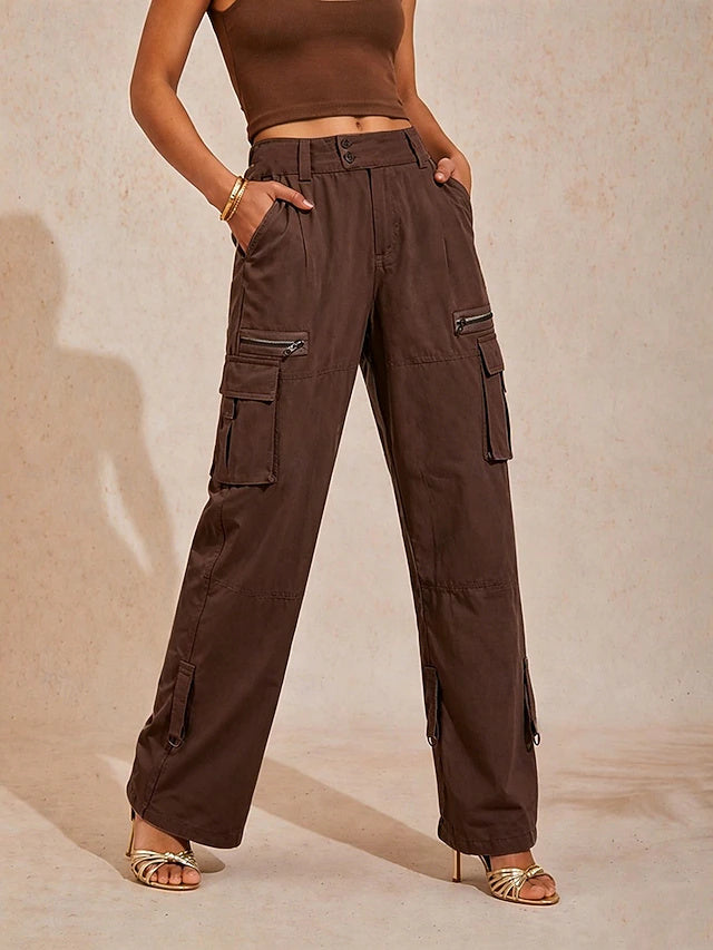 Pure cotton material for great comfort, classic solid design with practical pockets, ideal for daily wear and light sports.