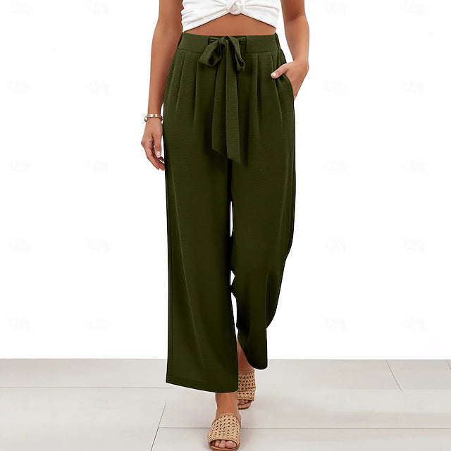Elegant solid design, soft comfy fabric and practical pockets, great for spring vacation wear.