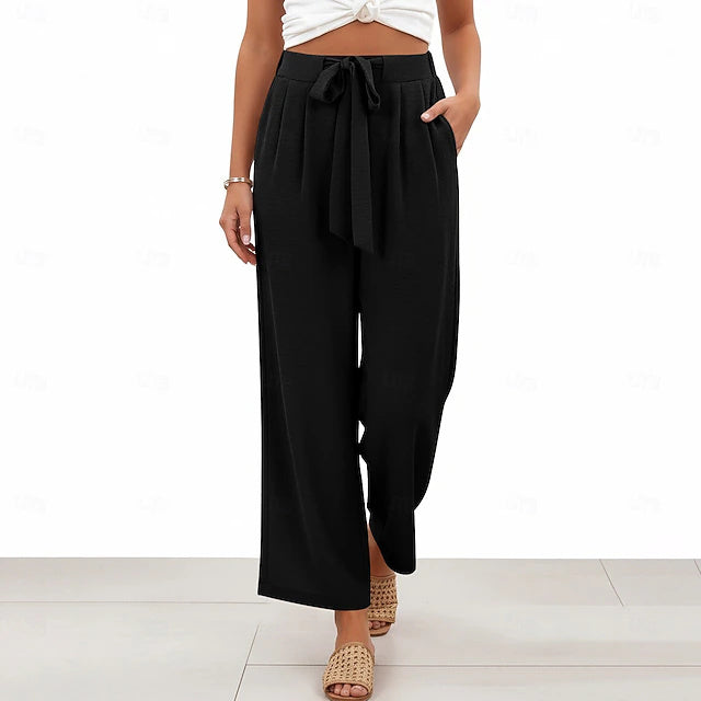 Elegant solid design, soft comfy fabric and practical pockets, great for spring vacation wear.