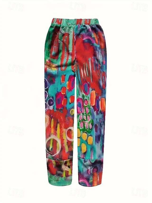Vintage ethnic print design, soft linen-cotton fabric and loose cut, ideal for spring and summer holidays.