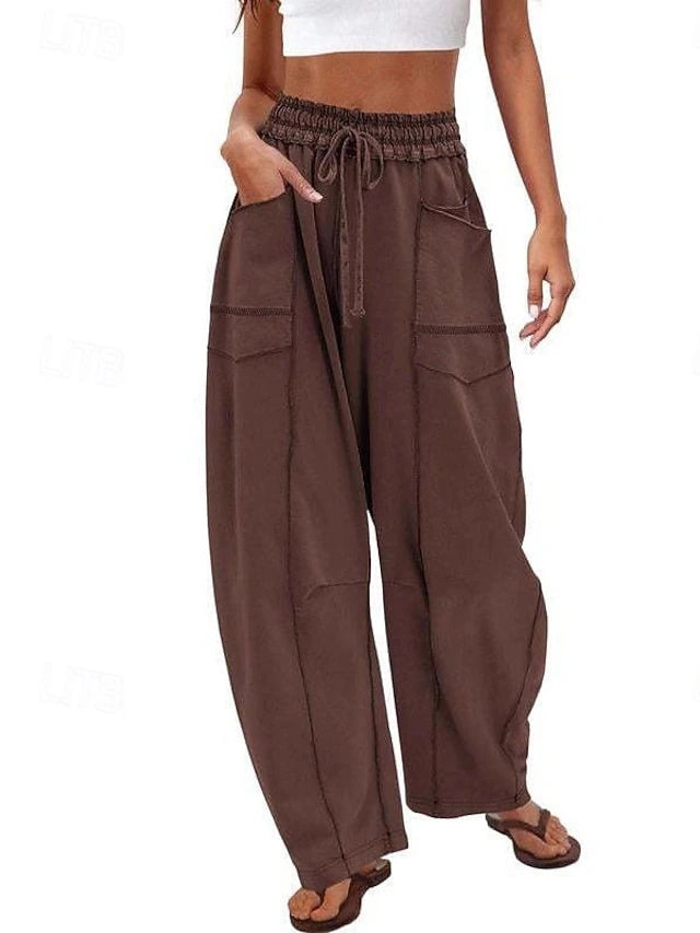 Loose retro design, soft lightweight fabric and great air permeability, comfy for vacation and daily casual looks.