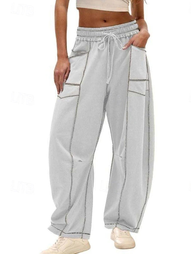 Loose retro design, soft lightweight fabric and great air permeability, comfy for vacation and daily casual looks.