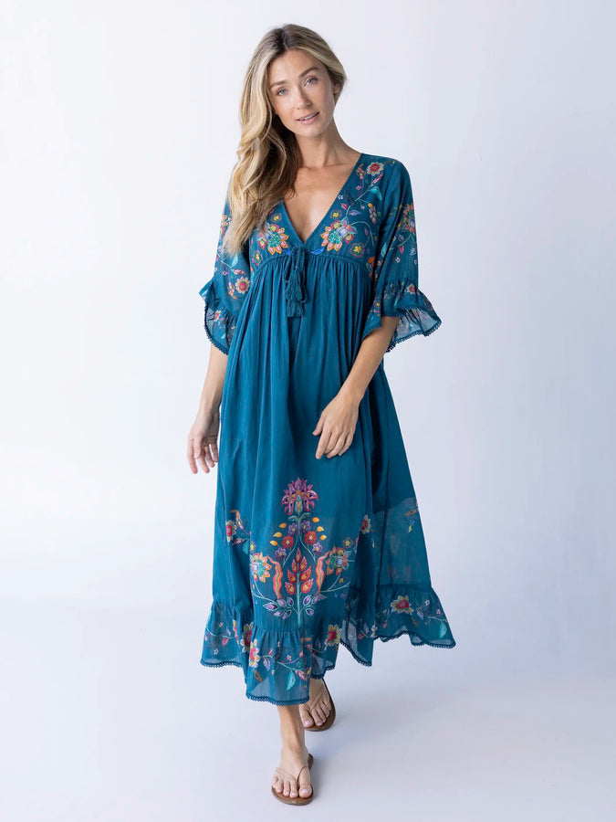 Capri Cotton Maxi Dress