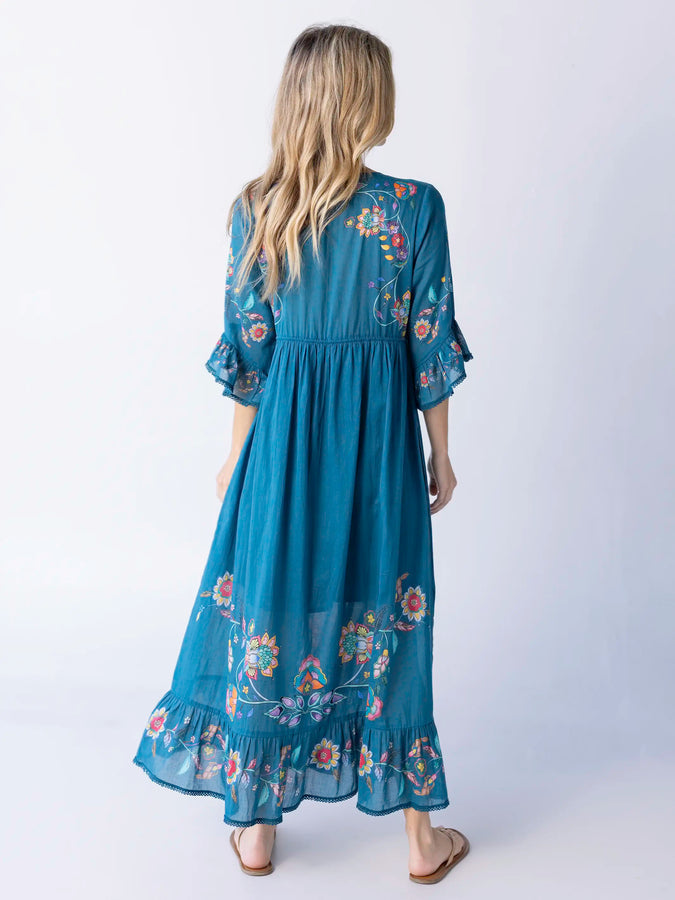 Capri Cotton Maxi Dress