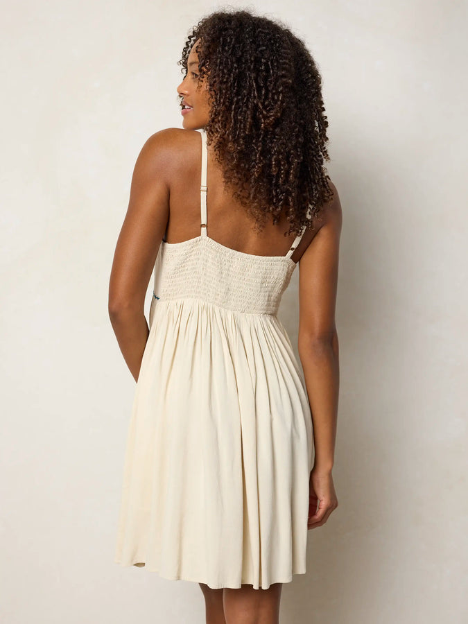 Boho Embroidered Mini Dress
