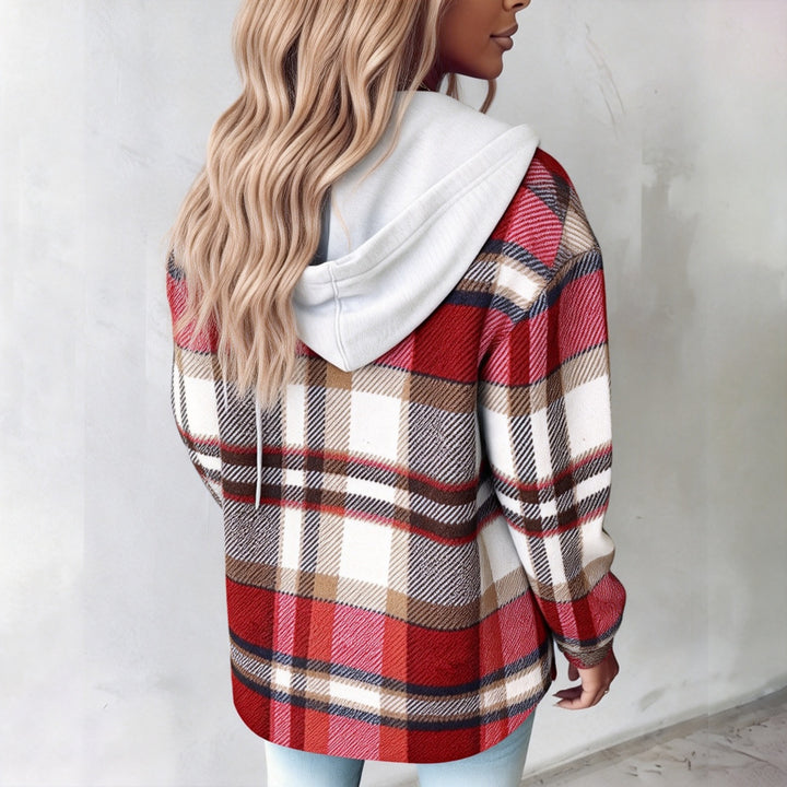Showy Hoodie Print Outerwear