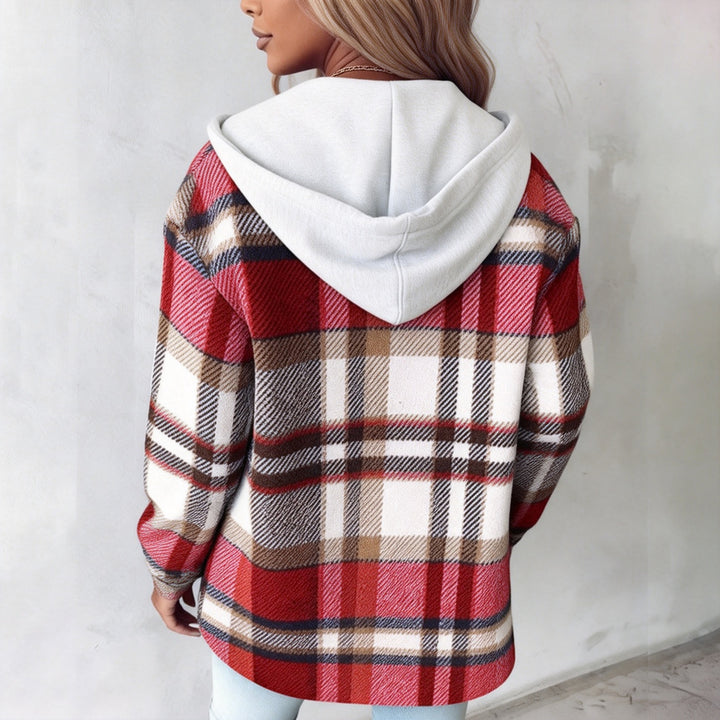 Showy Hoodie Print Outerwear